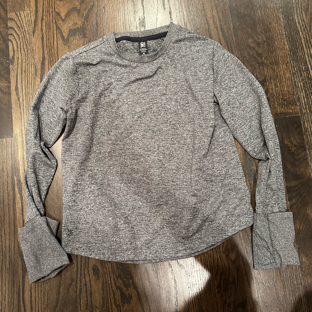 Athleta girl long sleeve top size 8-10